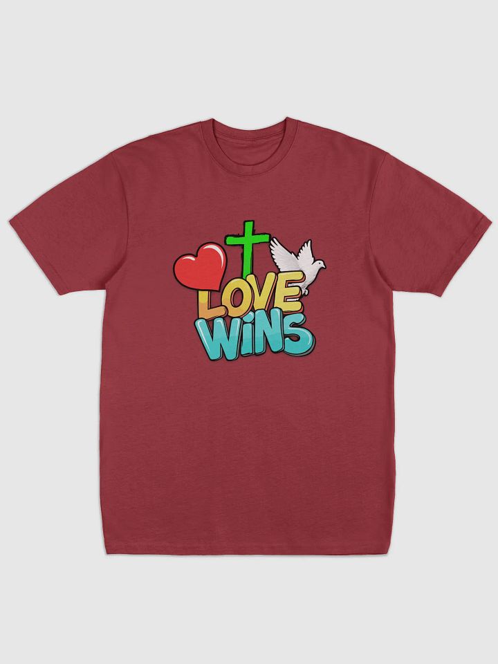 Love Wins Collection - Cotton Heritage Men's Premium Heavyweight Tee product image (3)