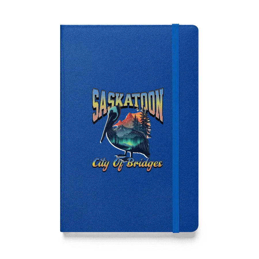 Saskatoon City Of Bridges Pelican Notebook product image (1)