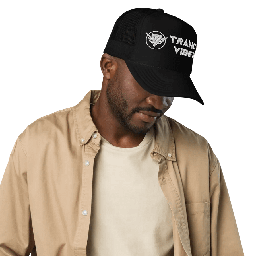 Trance Vibez Solid Foam Trucker Cap product image (8)