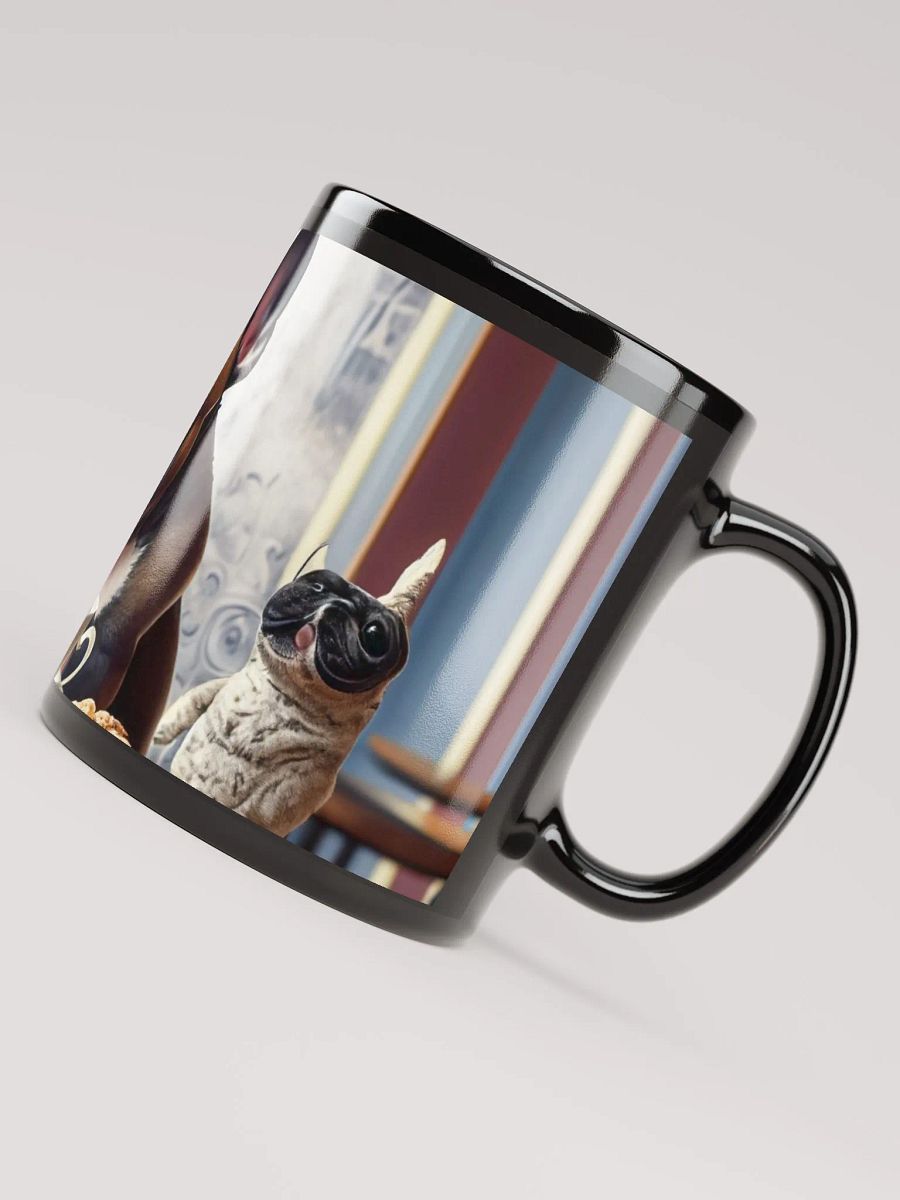 Coffee Break: Black Glossy Mug for Dog Lovers product image (6)