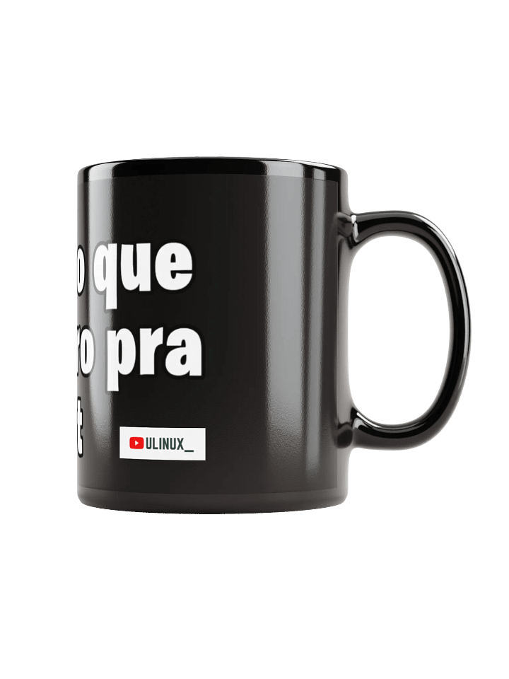 Caneca "Cuidado que eu morro pra Bot" product image (3)