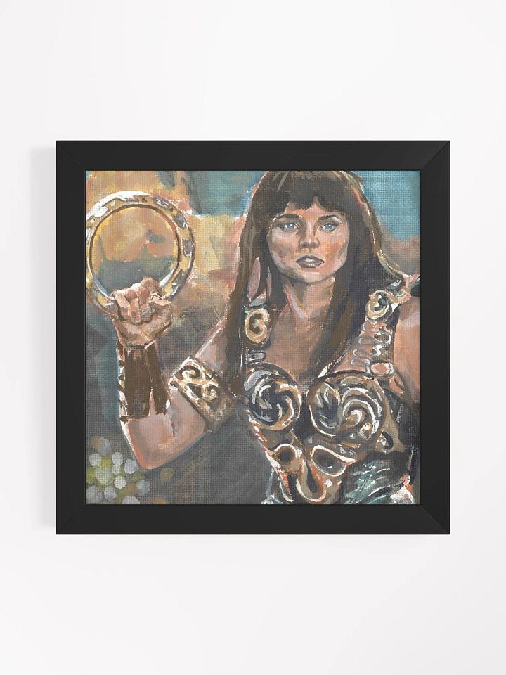 The Warrior Princess - Framed Print product image (1)