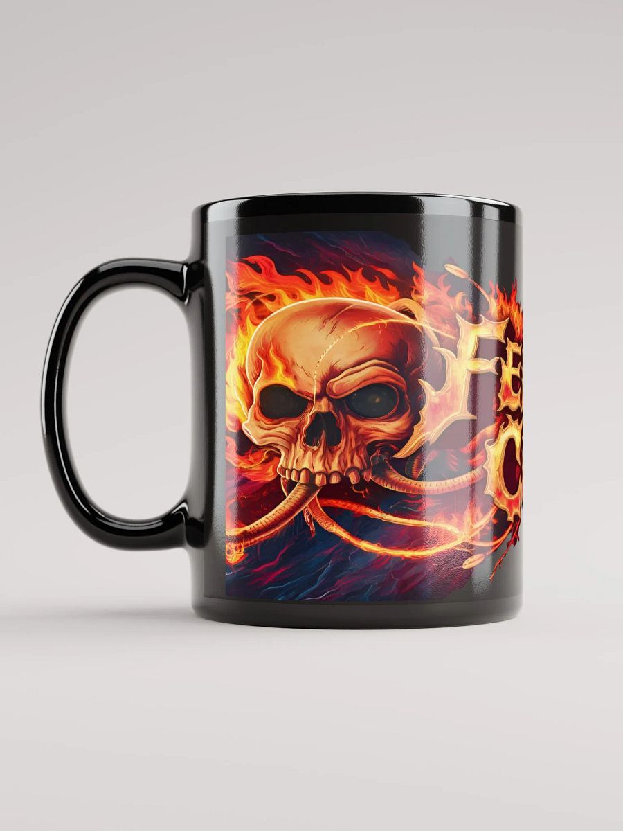 Feral Cry Flaming Skulls Mug product image (11)
