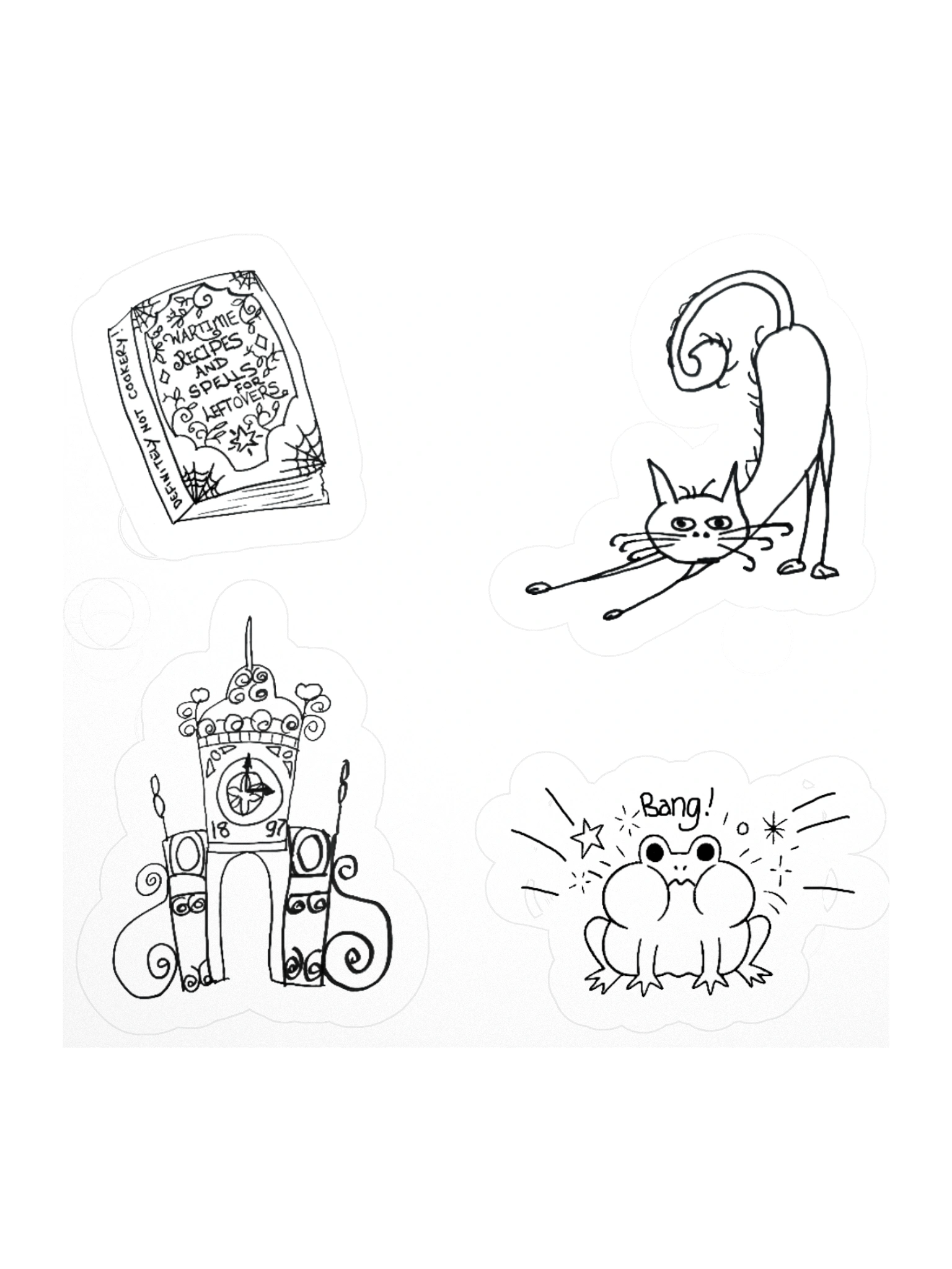 Witchy Woo Stickers product image (1)