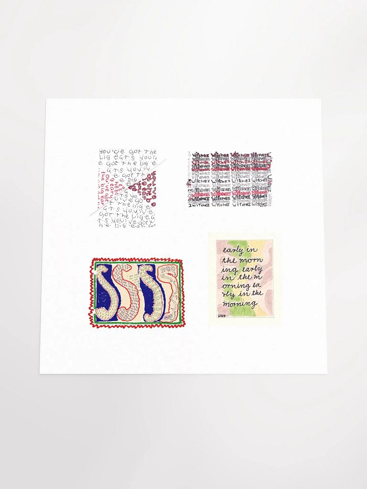 Build Your Own Four Panel Card Art (mixed orientations) product image (2)