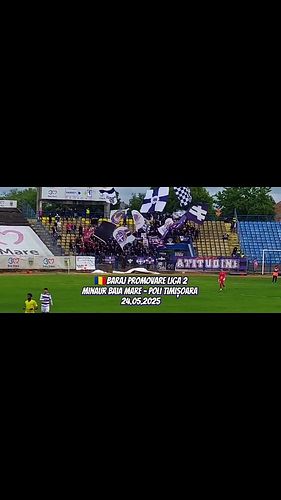🇷🇴Baraj Promovare Liga 2
Minaur Baia Mare - POLI TIMIȘOARA 
(24.05.2025)
.
.
.
#ultras #ultrasromania #forzaviola #timisoara ...