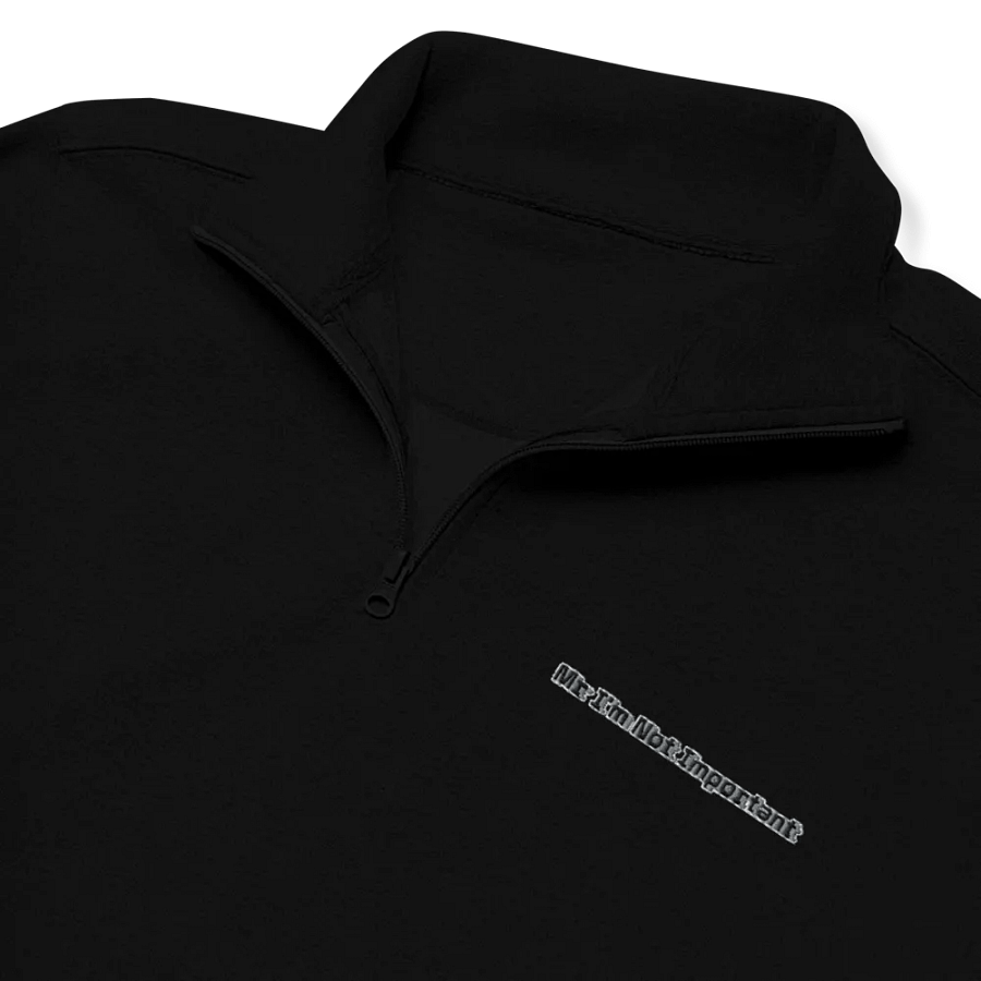 Unisex Fleece Pullover - Embroidered - Mr I'm Not Important product image (4)