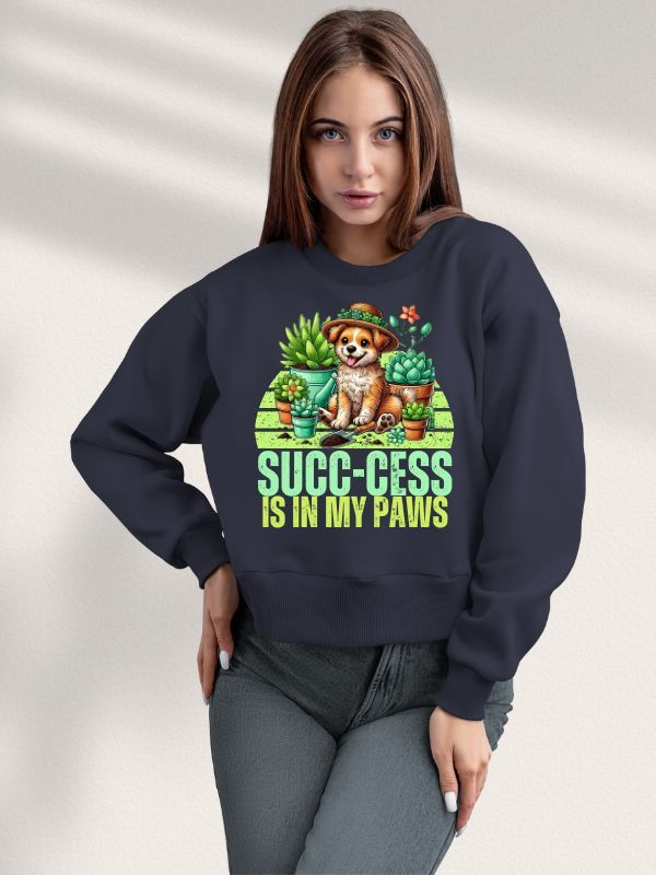 Pawsitively Succ-cessful Unisex Sweatshirt product image (1)