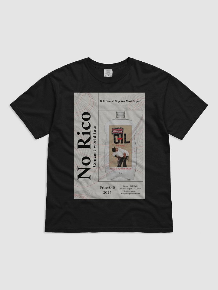 No Rico Concert Tour Bottle T-Shirt product image (1)