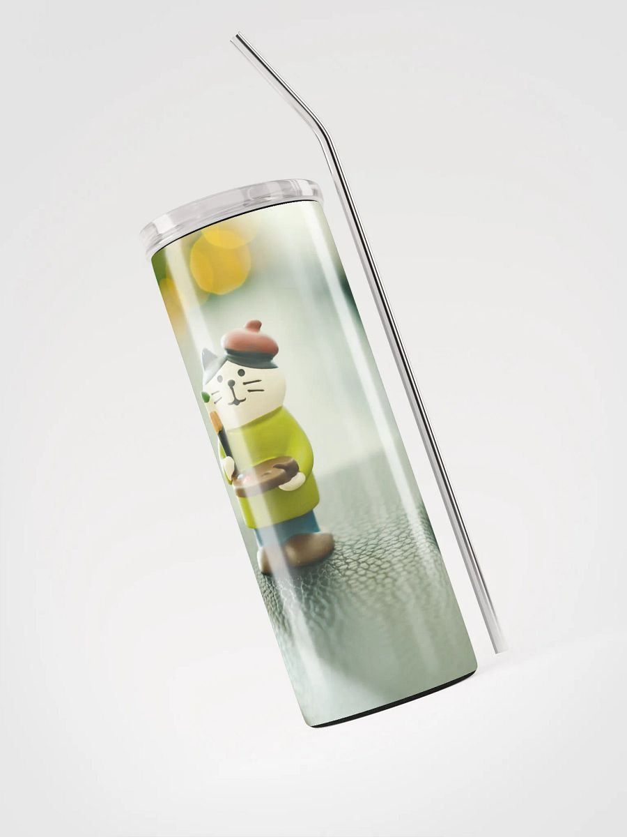 Artistic Cat Stainless Steel Tumbler product image (3)