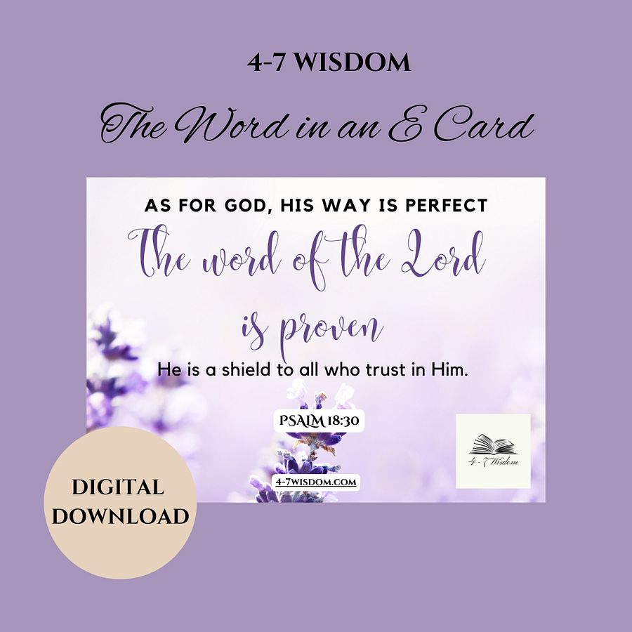 The Word E Card product image (1)