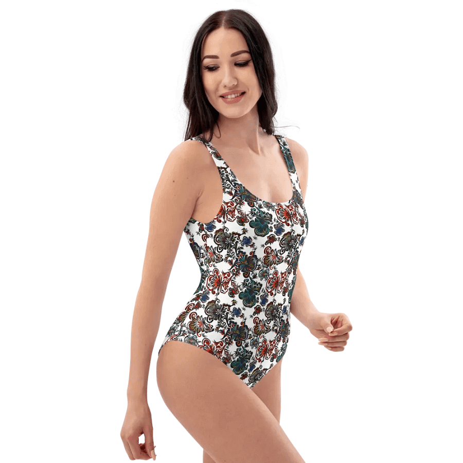 Mysterious Flowers | One-piece swimsuit product image (4)