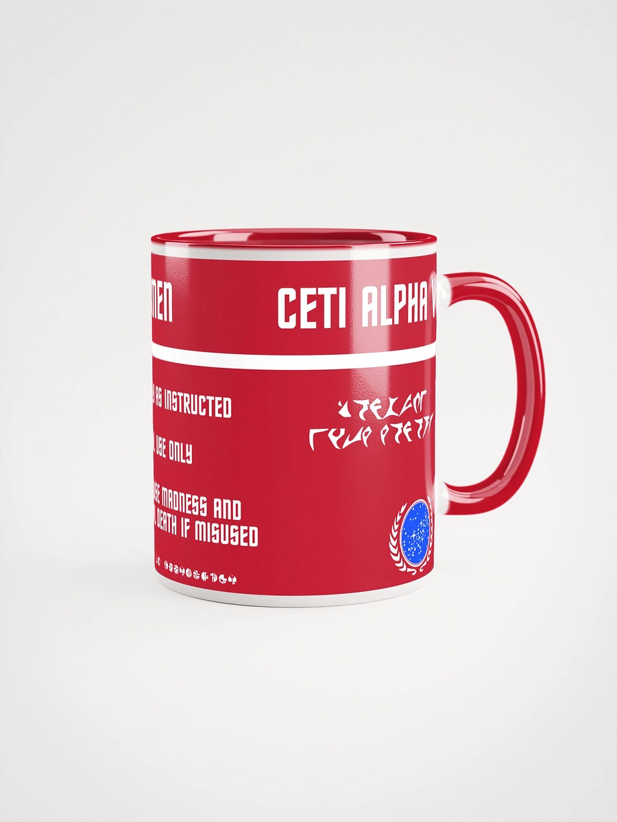Ceti Eel Caution Label ceramic mug product image (2)