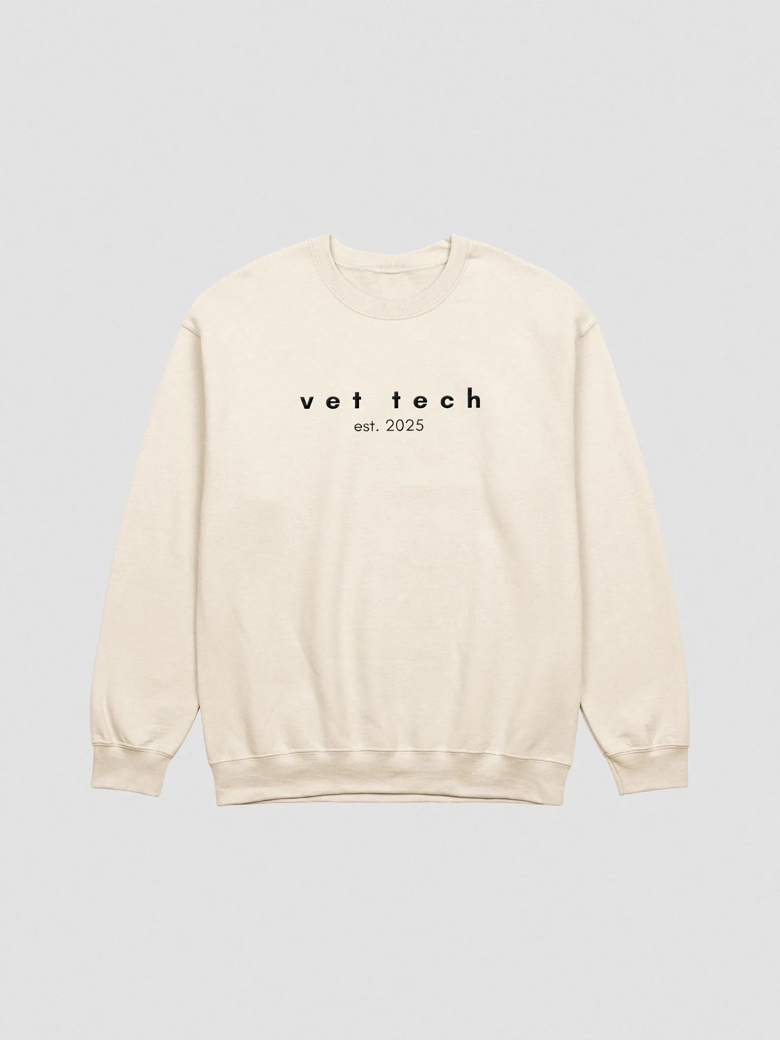 VET TECH Established 2025 Embroidered Crewneck Sweatshirt product image (2)