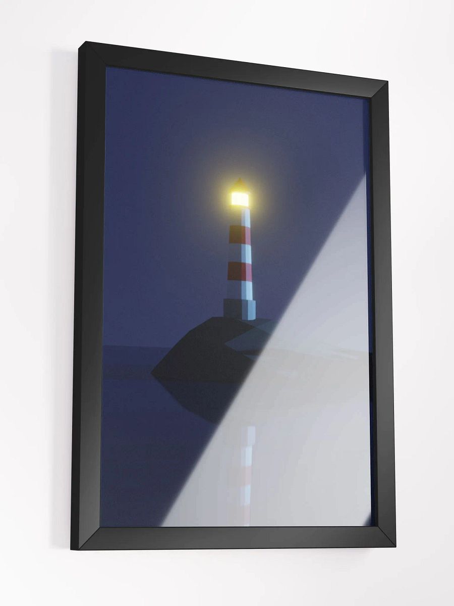 LowPloy Lighthouse Print product image (5)