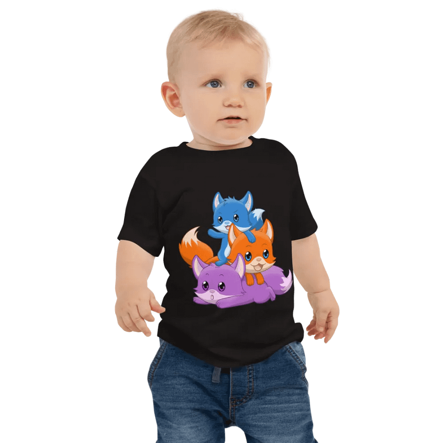 Fuchsfamilie Kids T-Shirt product image (1)