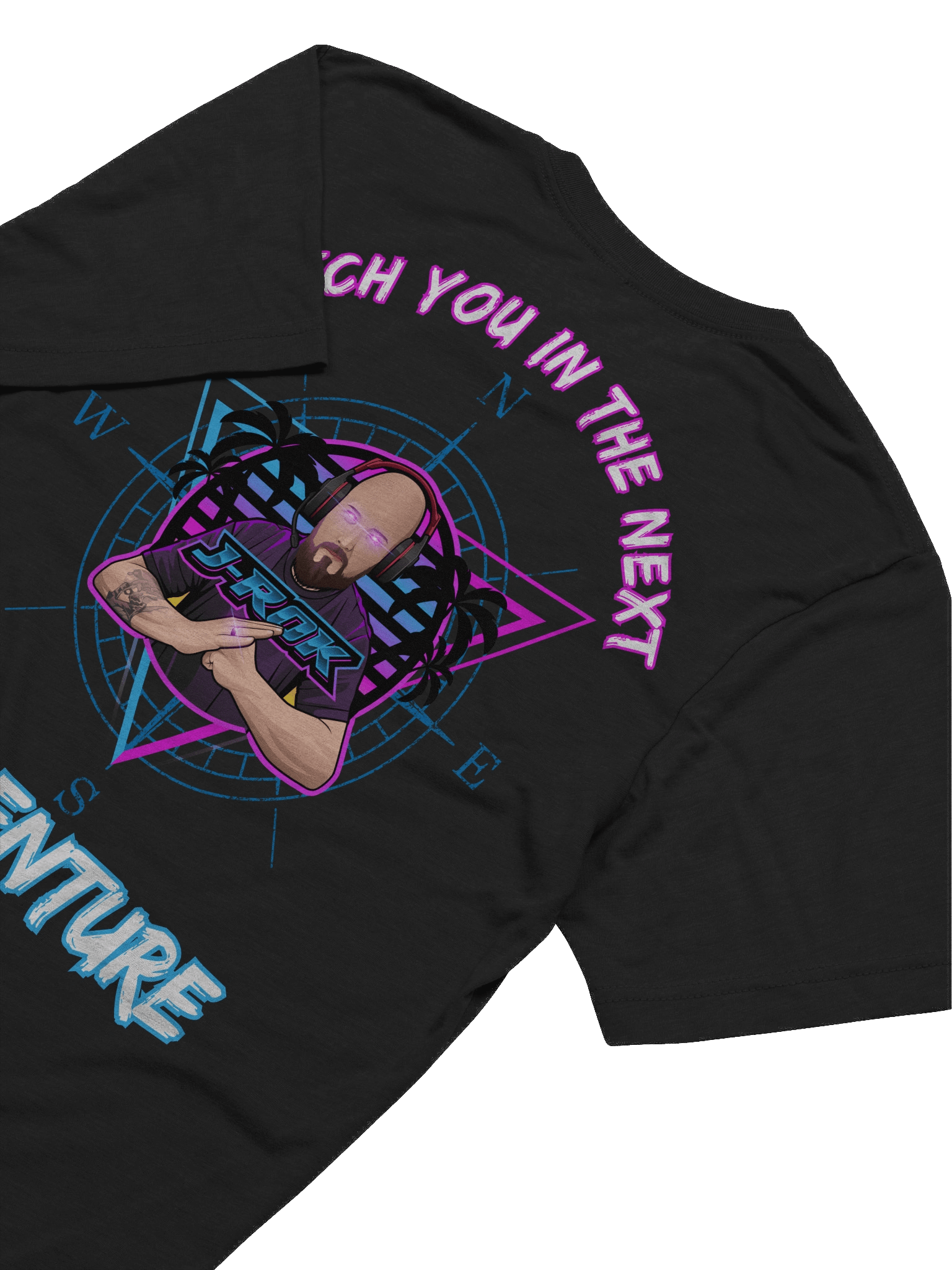 Large "Catch you in the Next Adventure" logo Back product image (61)