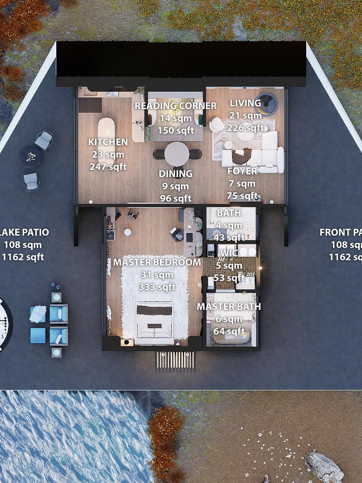 A Frame House 048 - Drawings\Blueprints CAD + PDF - Metric + Imperial product image (2)