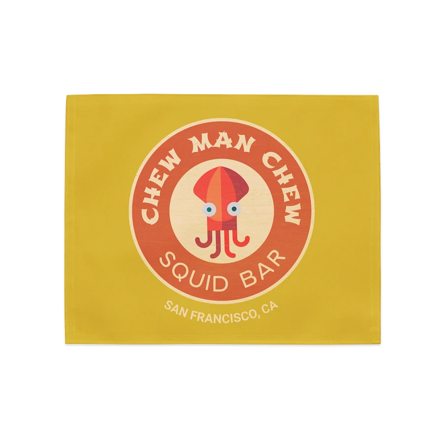 Chew Man Chew Squid Bar Placemats (Set of 4) product image (7)