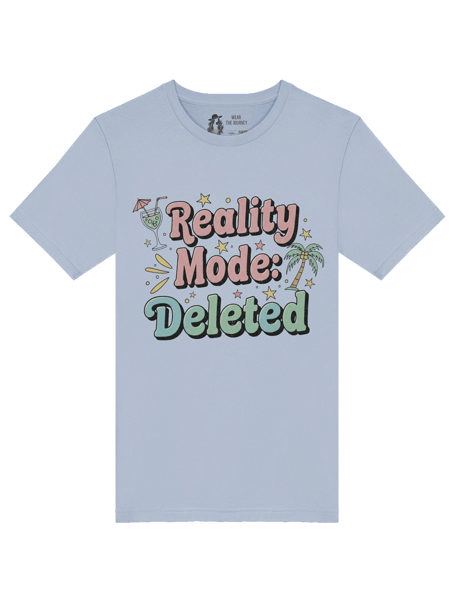 Vacation Mode T-Shirt – Tropical Reality Deleted Design product image (33)