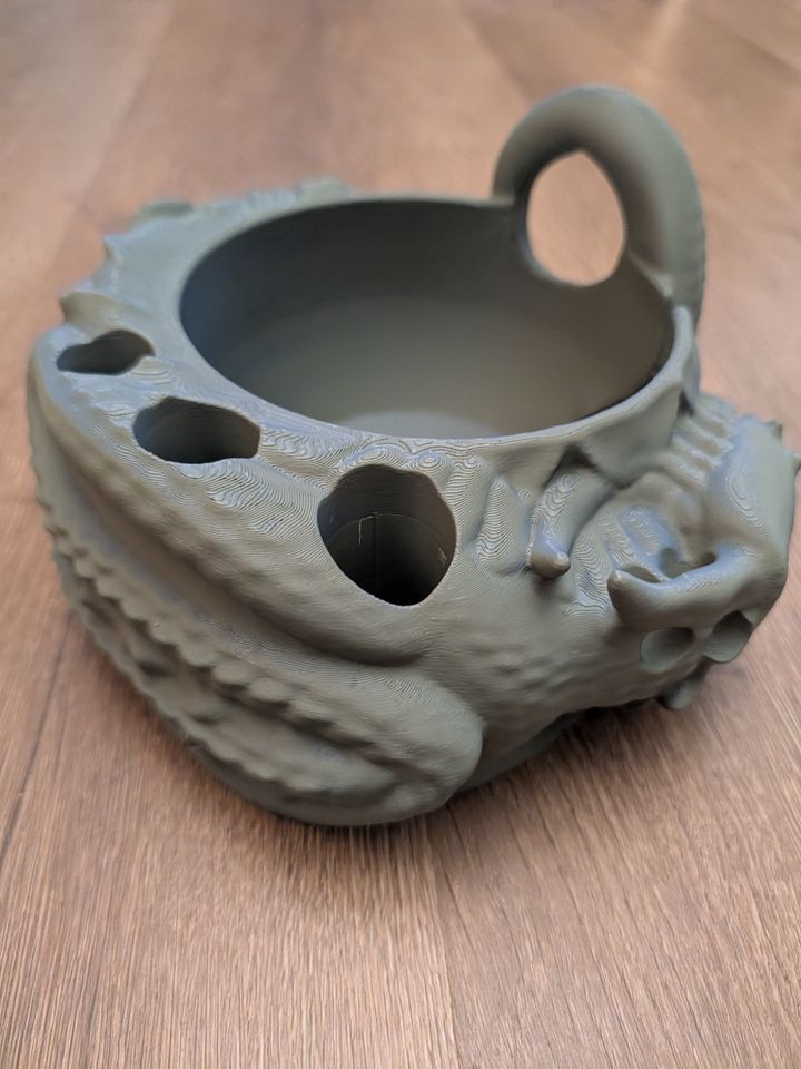 Sleepy Dragon Yarn Bowl product image (1)