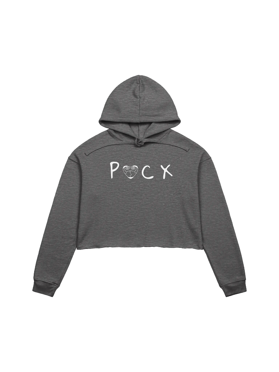 PACX CROP HOODIE (WHITE TEXT) product image (2)