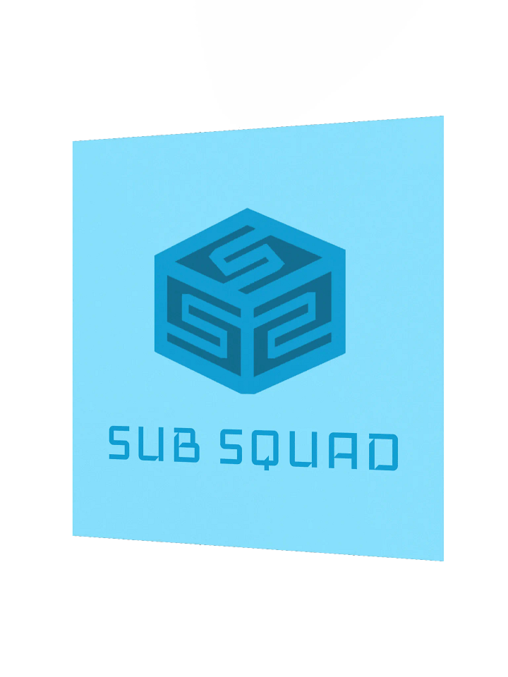 Sub Squad Official Poster - Blue product image (2)