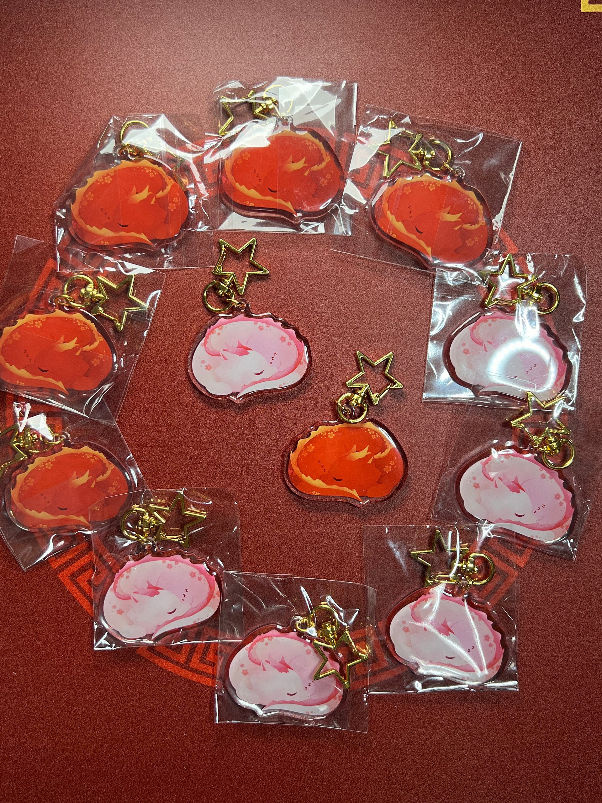 Sakura Sleepy Zodiac Dragon - Reversible Charm product image (4)