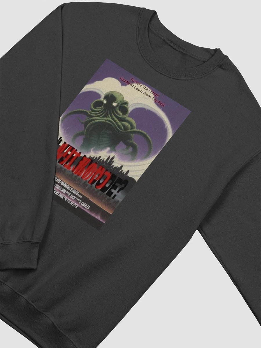 R'lyeh My Dude? Movie Poster Knitted Sweatshirt product image (3)
