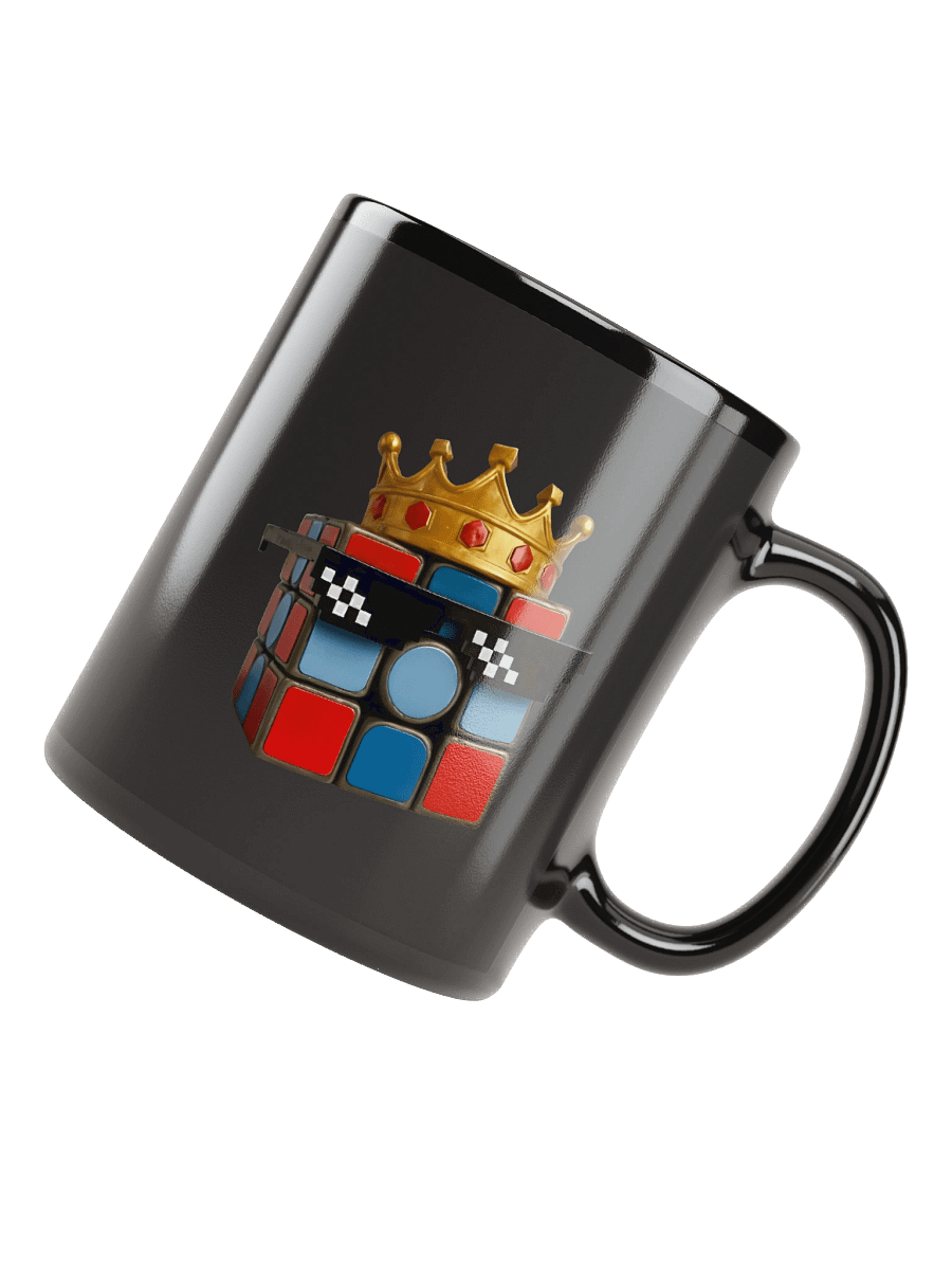 Cubezalot Originals - Logo 1 Black Mug (Double Sided Print) product image (8)