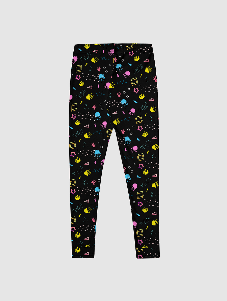 Shifty Seas dark pattern leggings product image (3)