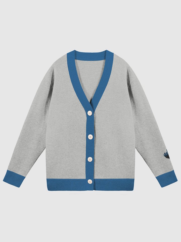 NYC Skyline Jacquard Knit Unisex Cardigan product image (5)