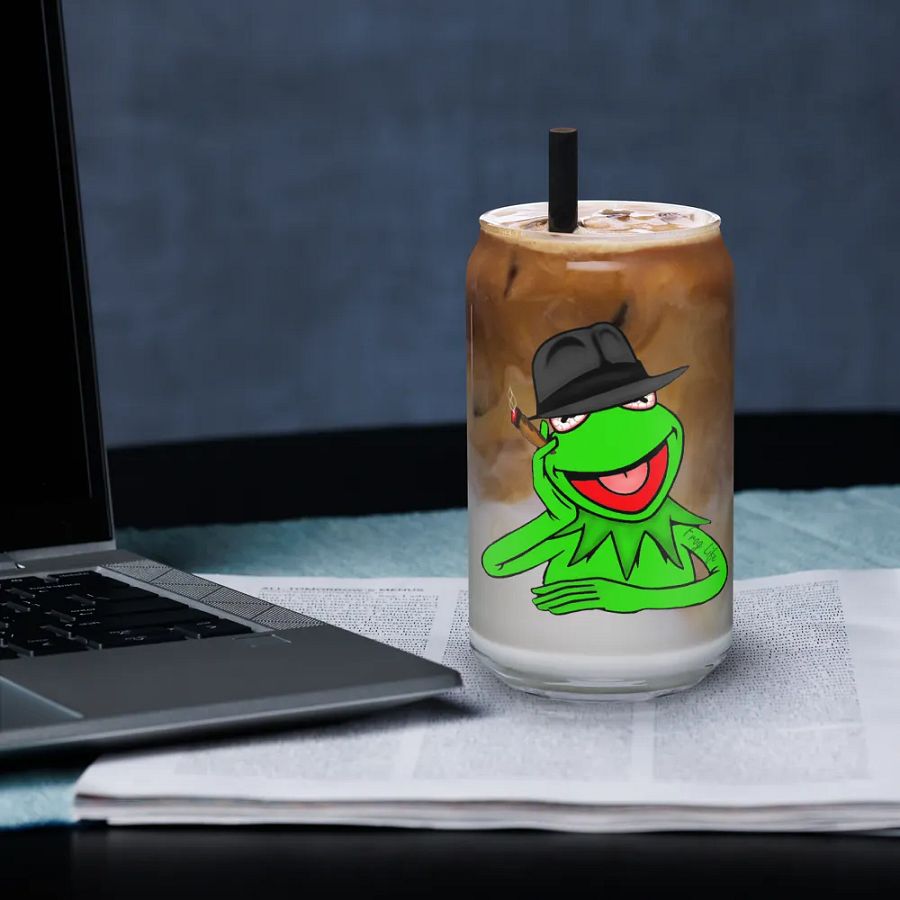 Kermit Glass (Can Shaped) (Logo) product image (3)