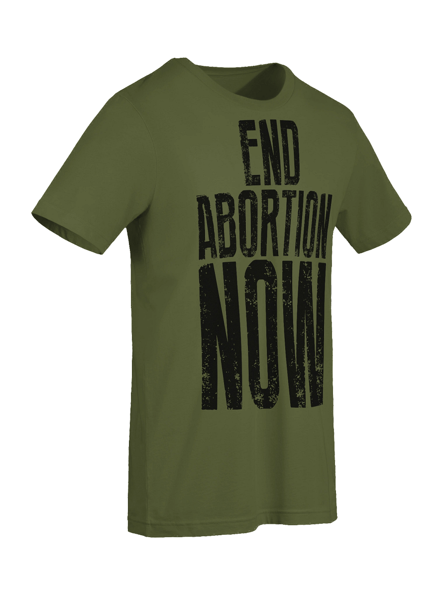 End Abortion Now Pro-Life Supersoft Bella Canvas T-Shirt product image (5)