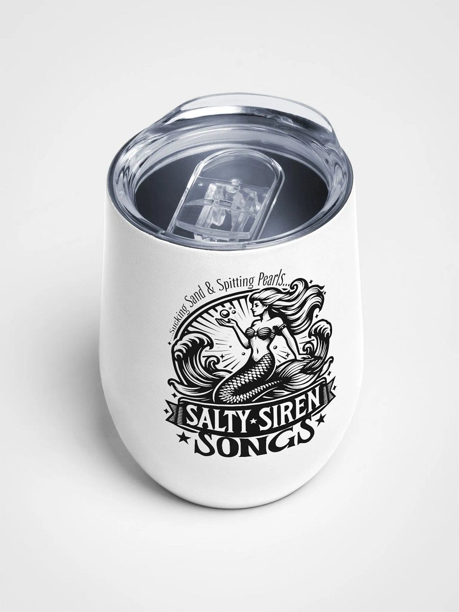 Sucking Sand & Spitting Pearls Wine Tumbler product image (4)