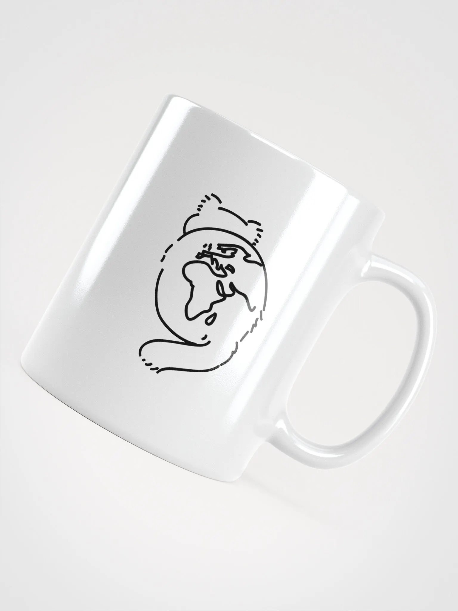 Planet Manul Africa & Europe - White Mug product image (12)