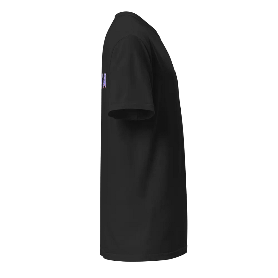 Poppy AI Pocket Tee - Black product image (4)