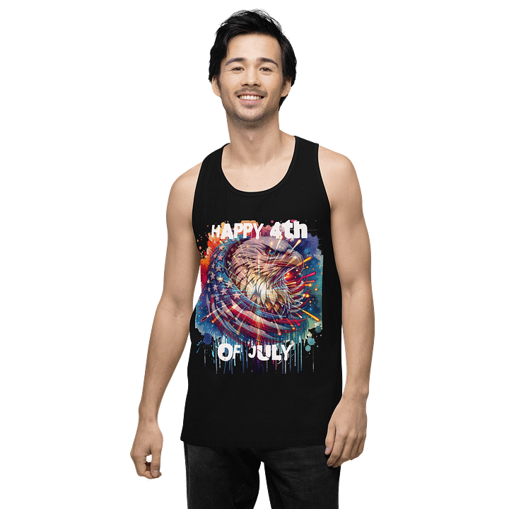 4Th Of July Mens Tank Top product image (2)