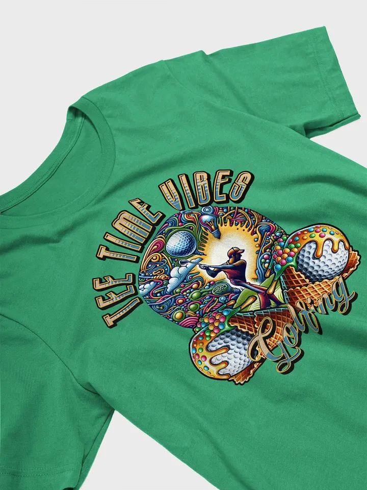 Tee Time Vibes Golfing T-Shirt product image (2)