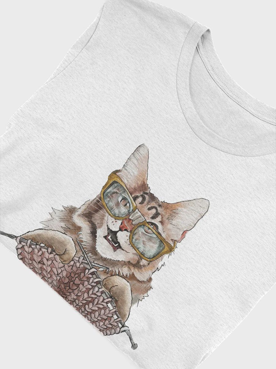 Knitting Cat T product image (6)