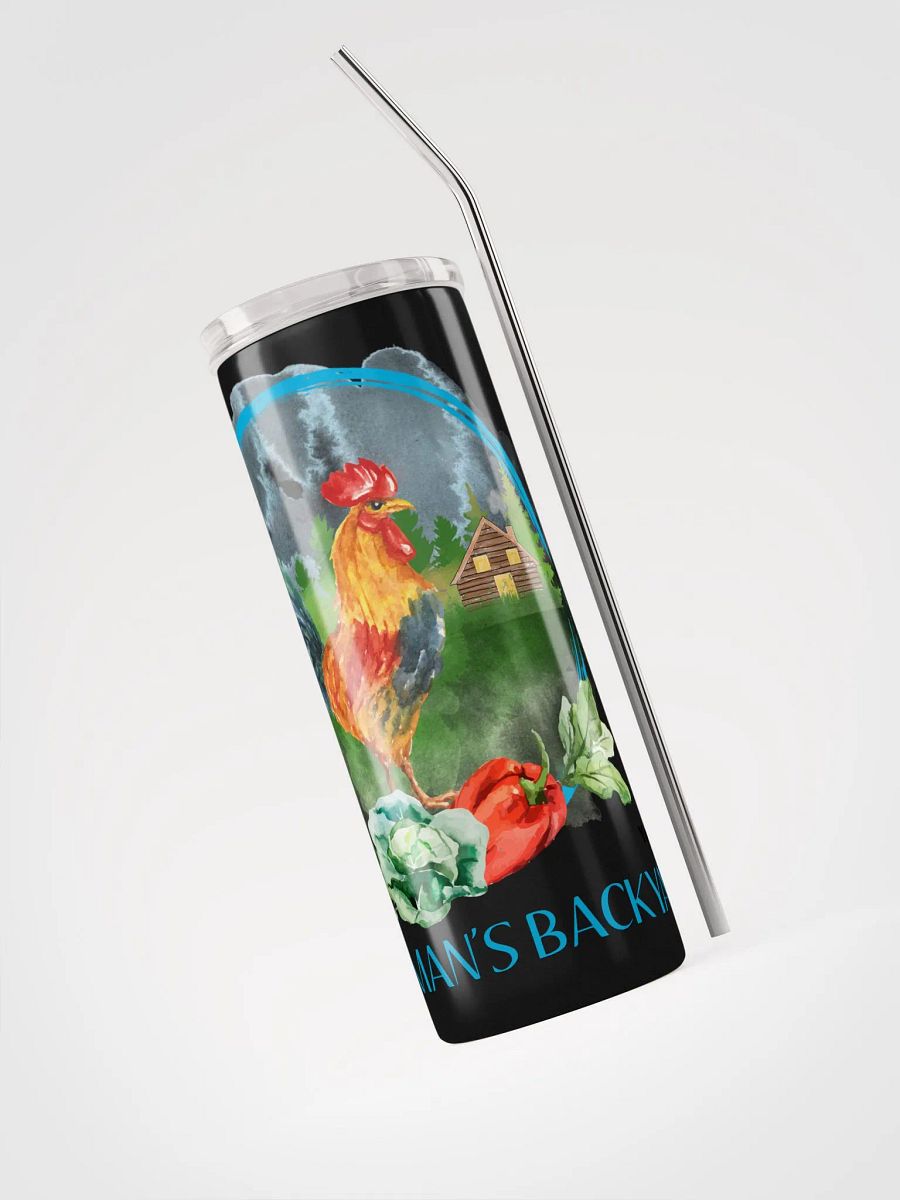 Ploughman's Backyard Stainless Steel Tumbler product image (3)