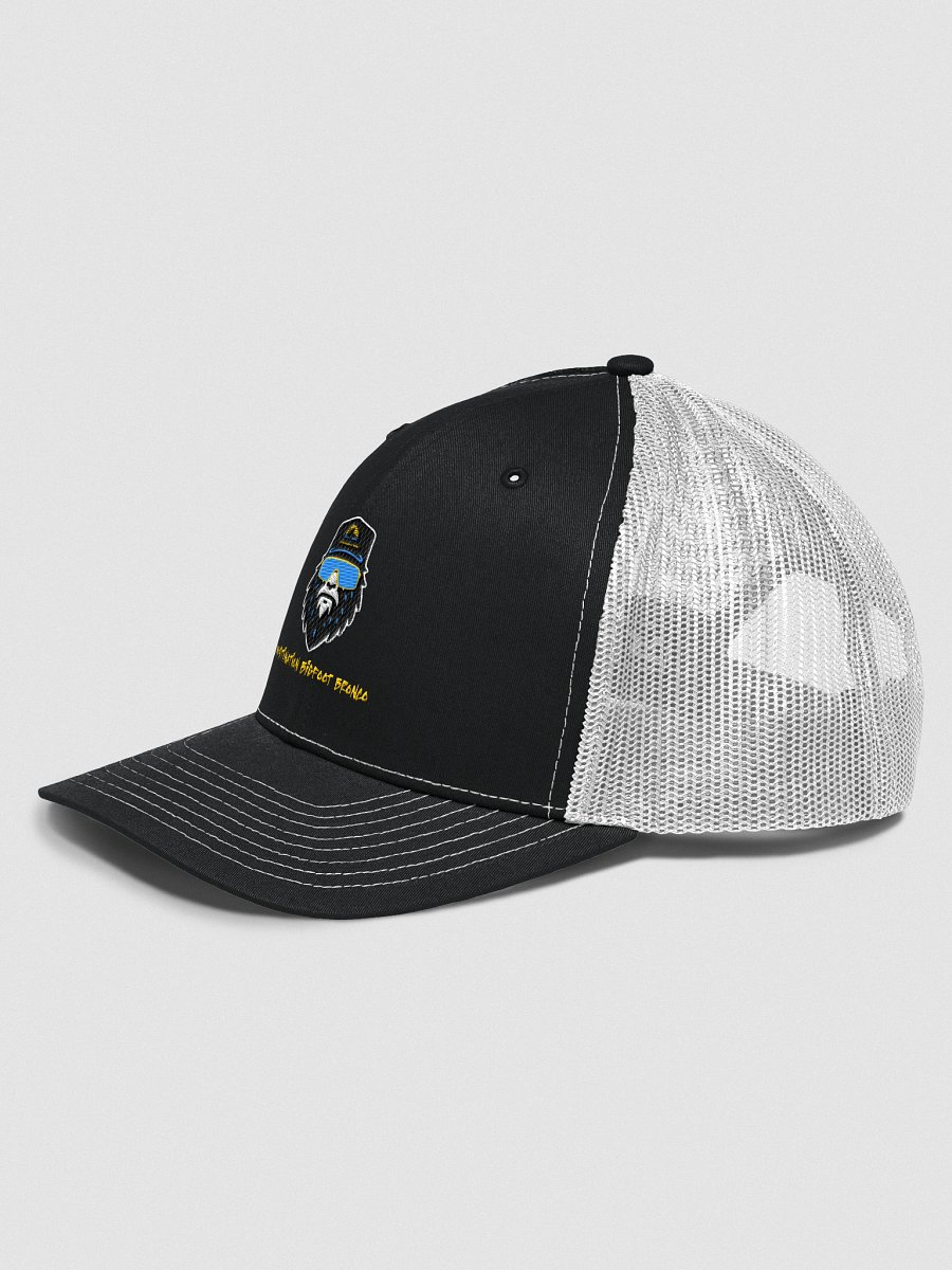 Bigfoot Original Two-Tone Black/White Trucker Cap product image (2)