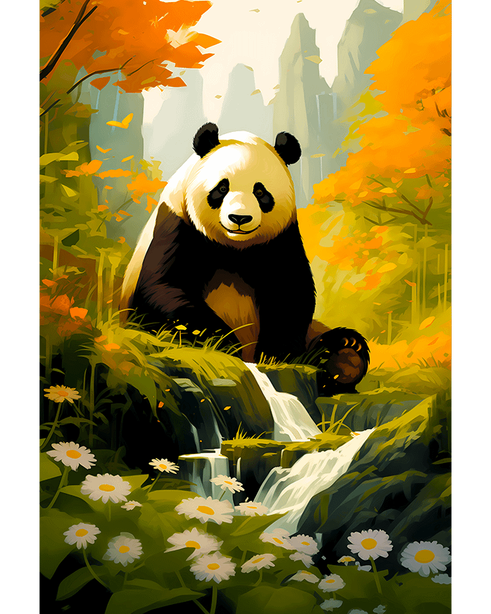 Panda Bear Poster product image (1)
