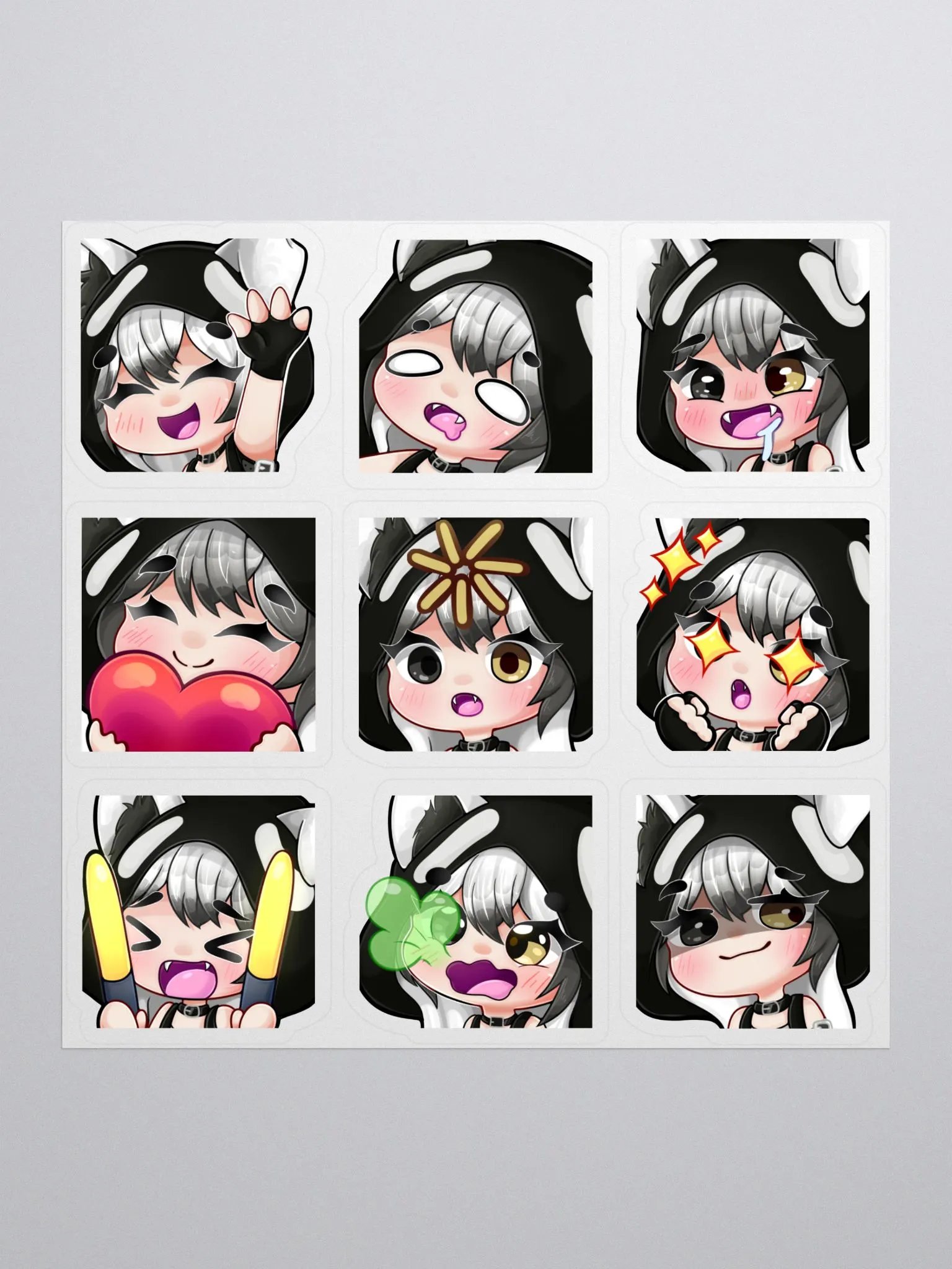 Emote Sticker Sheet product image (1)