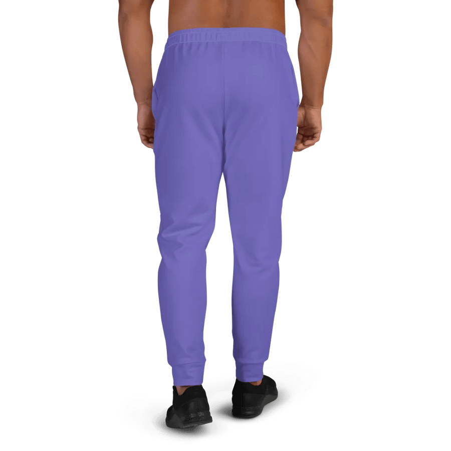 Plain Purple Light Summer Recycled Polyester Premium Men's Joggers by Treasure Pie product image (4)