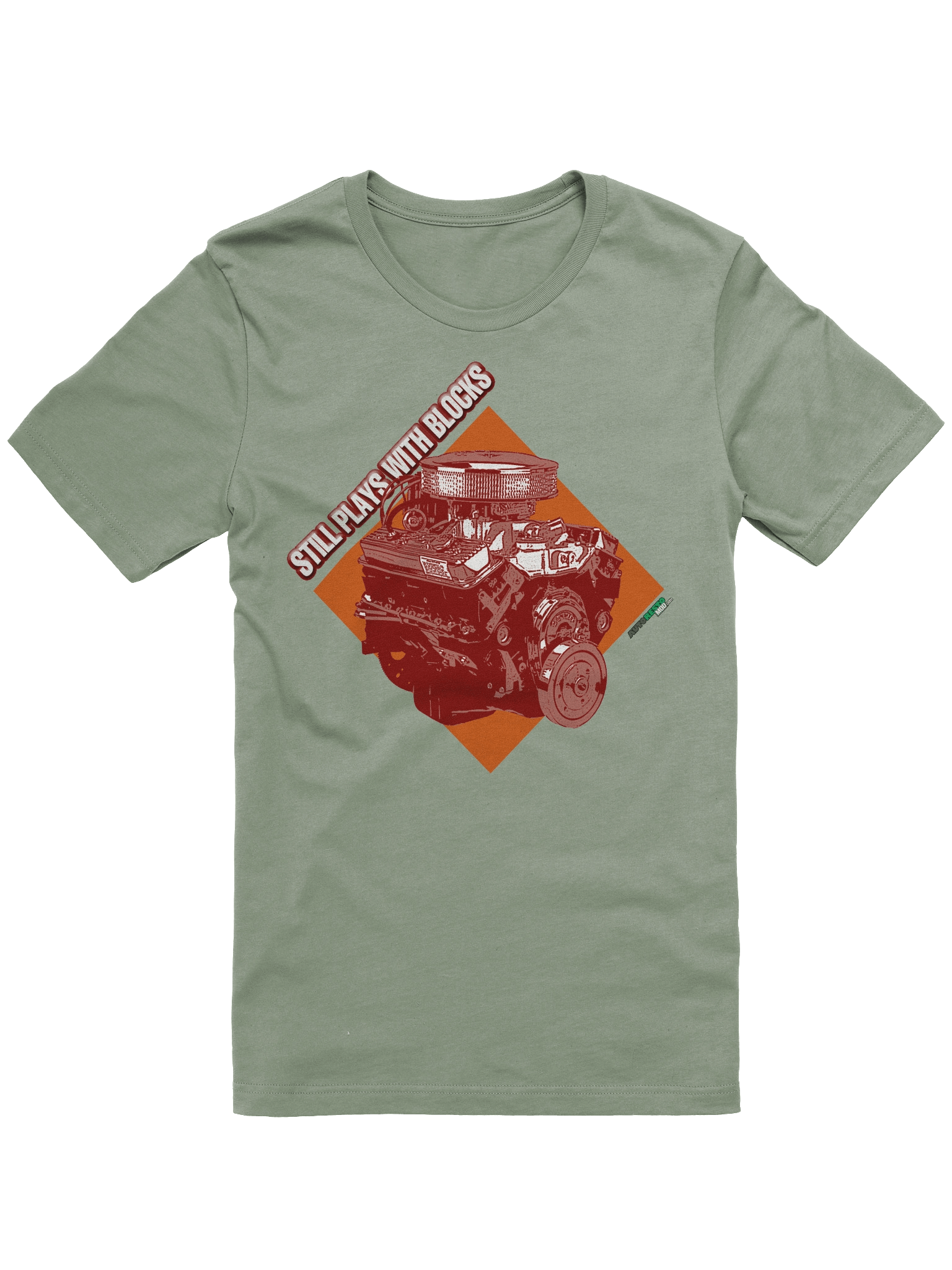 350 Chevy Engine Still Plays With Blocks T-Shirt product image (1)
