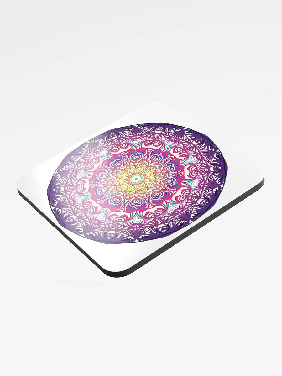 Harmonious Mandala Cork Coaster product image (3)