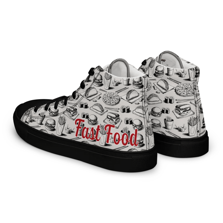 Fast Food High Top Old White/Red/Black Male product image (5)