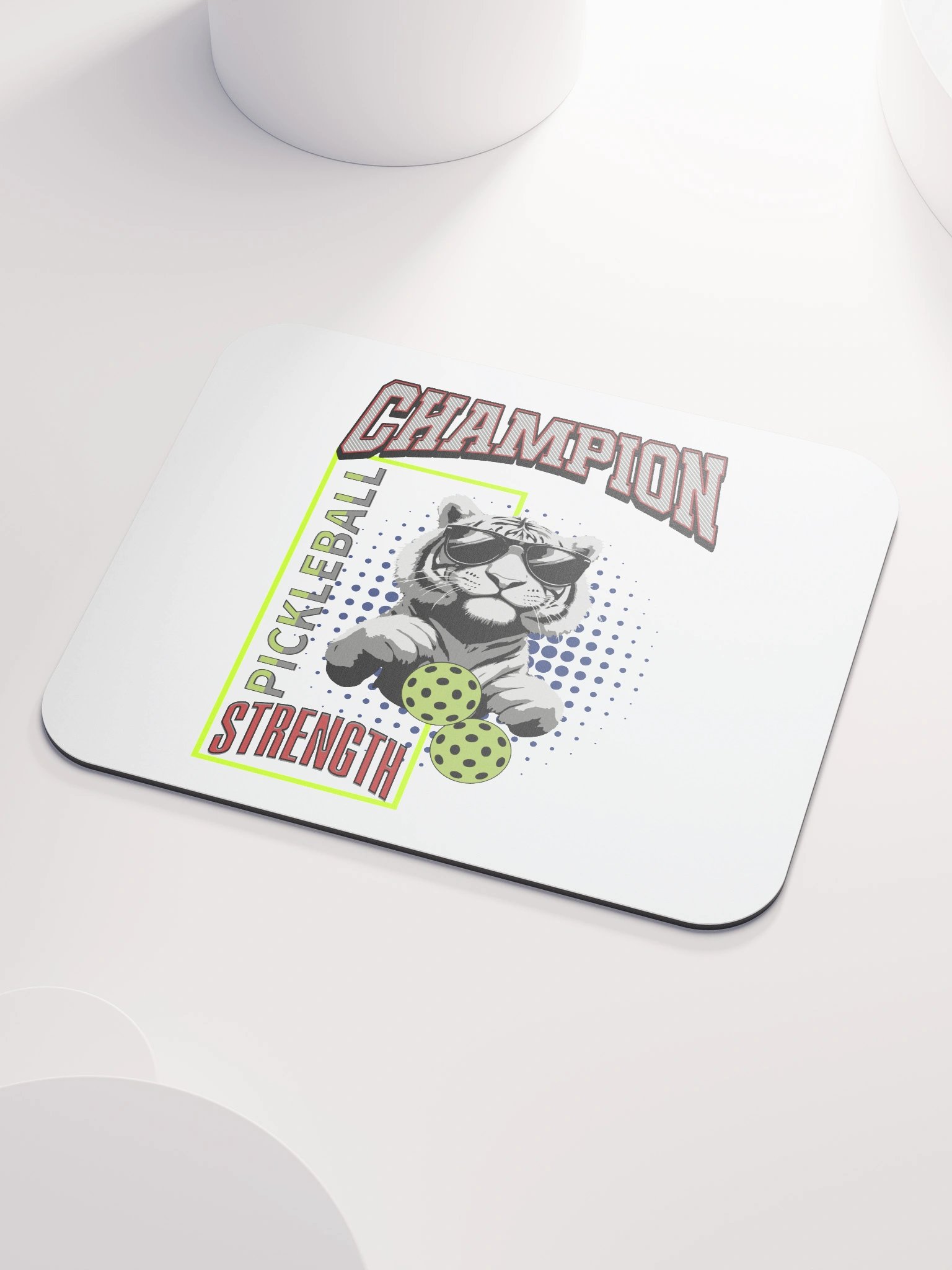 Champion Pickleball Strength Tiger Mouse Pad product image (3)