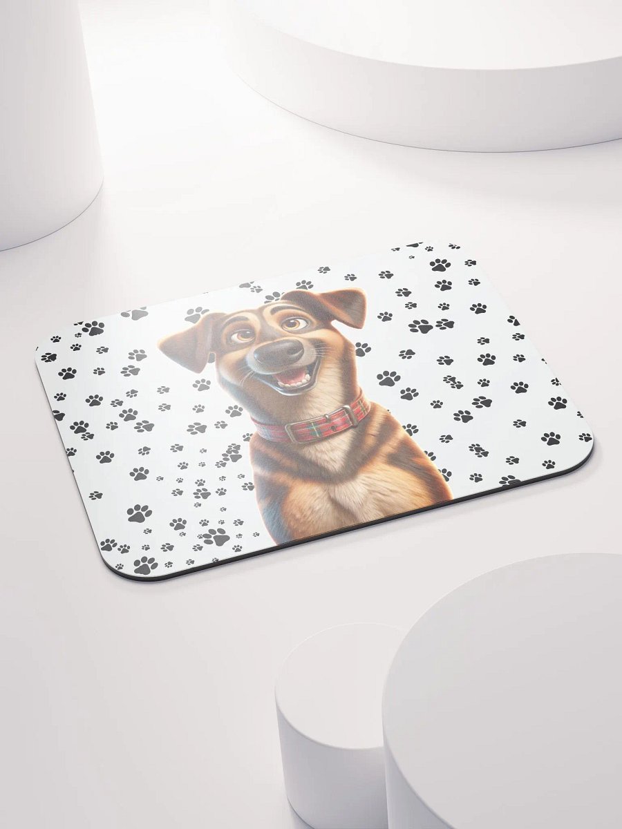 Adorable Dog Paw Print Mousepad – Pixar-Style Animation Design – Soft, Non-Slip, Durable – Perfect for WFH or Office product image (4)